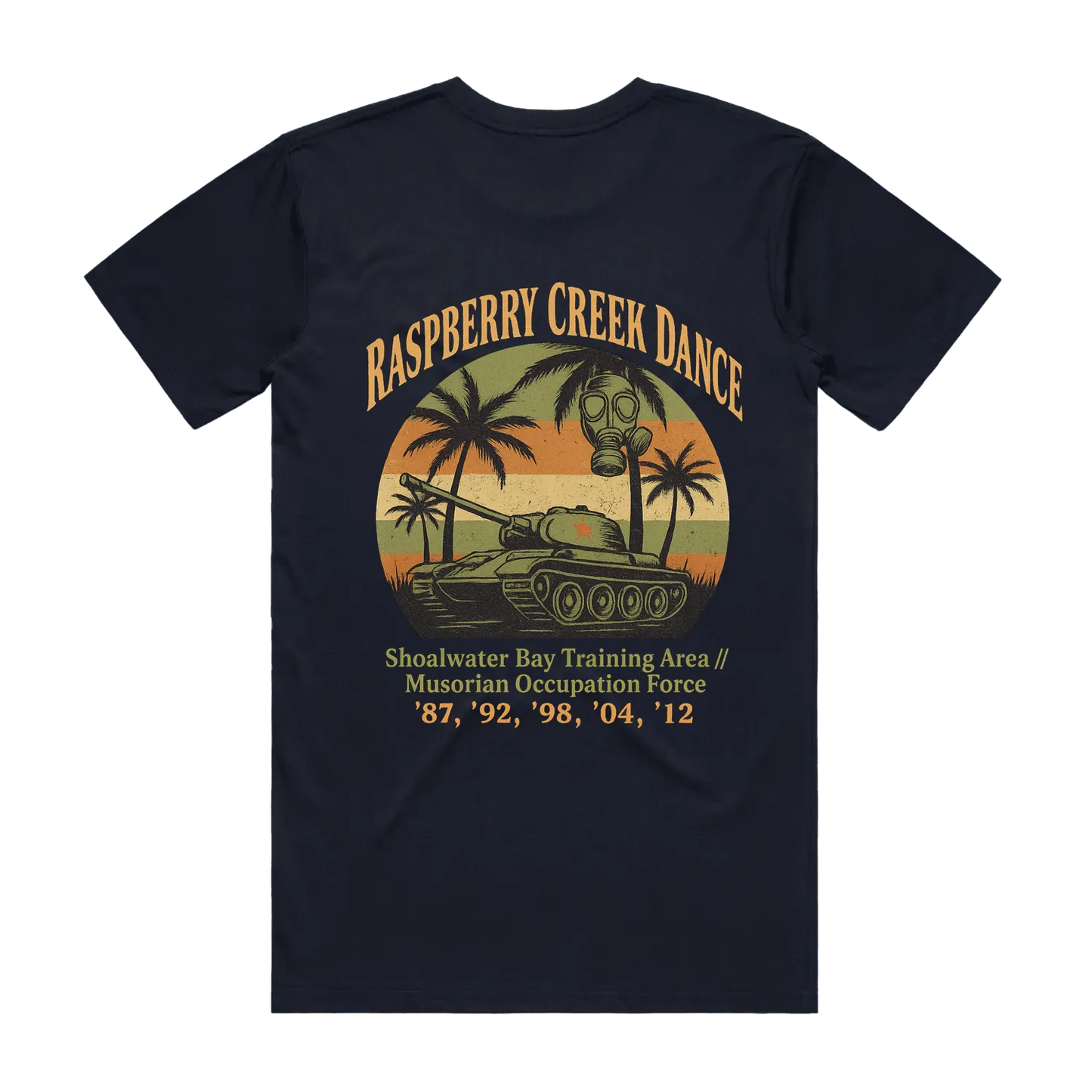 The "TOUR OF DUTY" Tee // Raspberry Creek Dance Edition