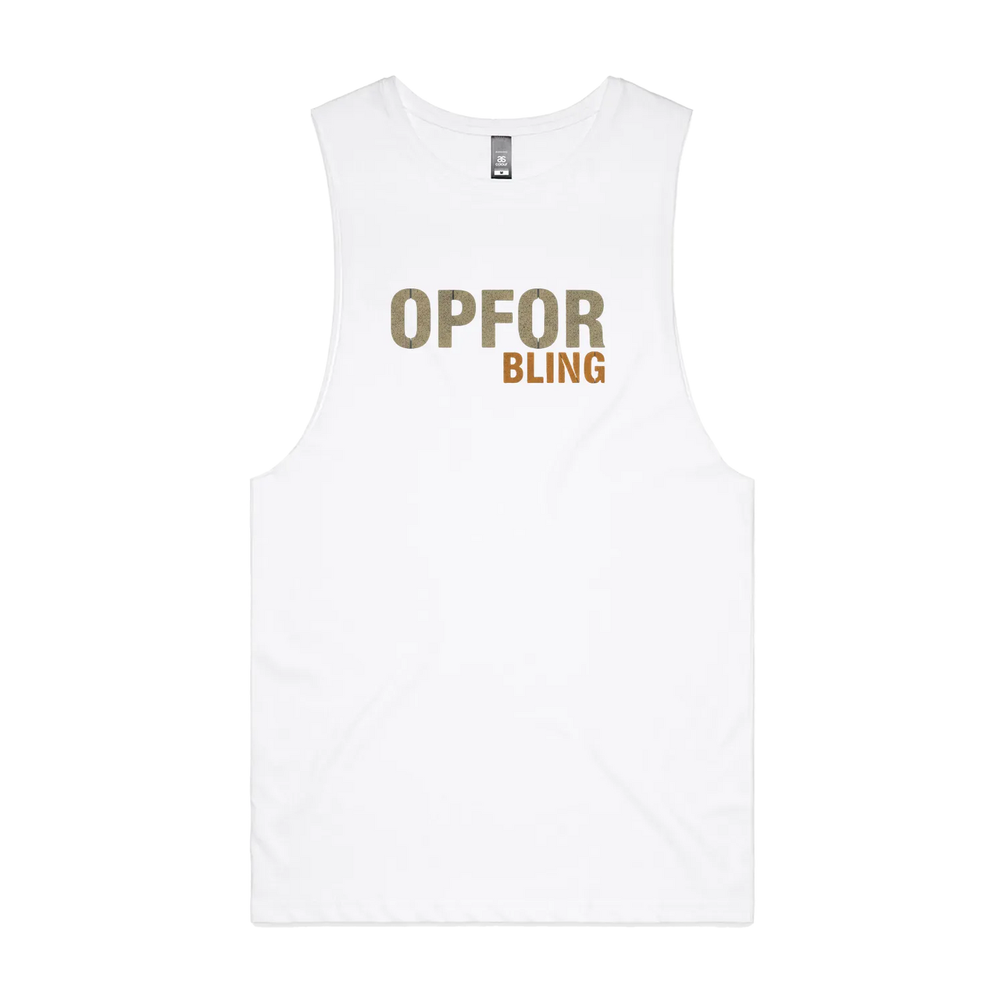 White front flat lay