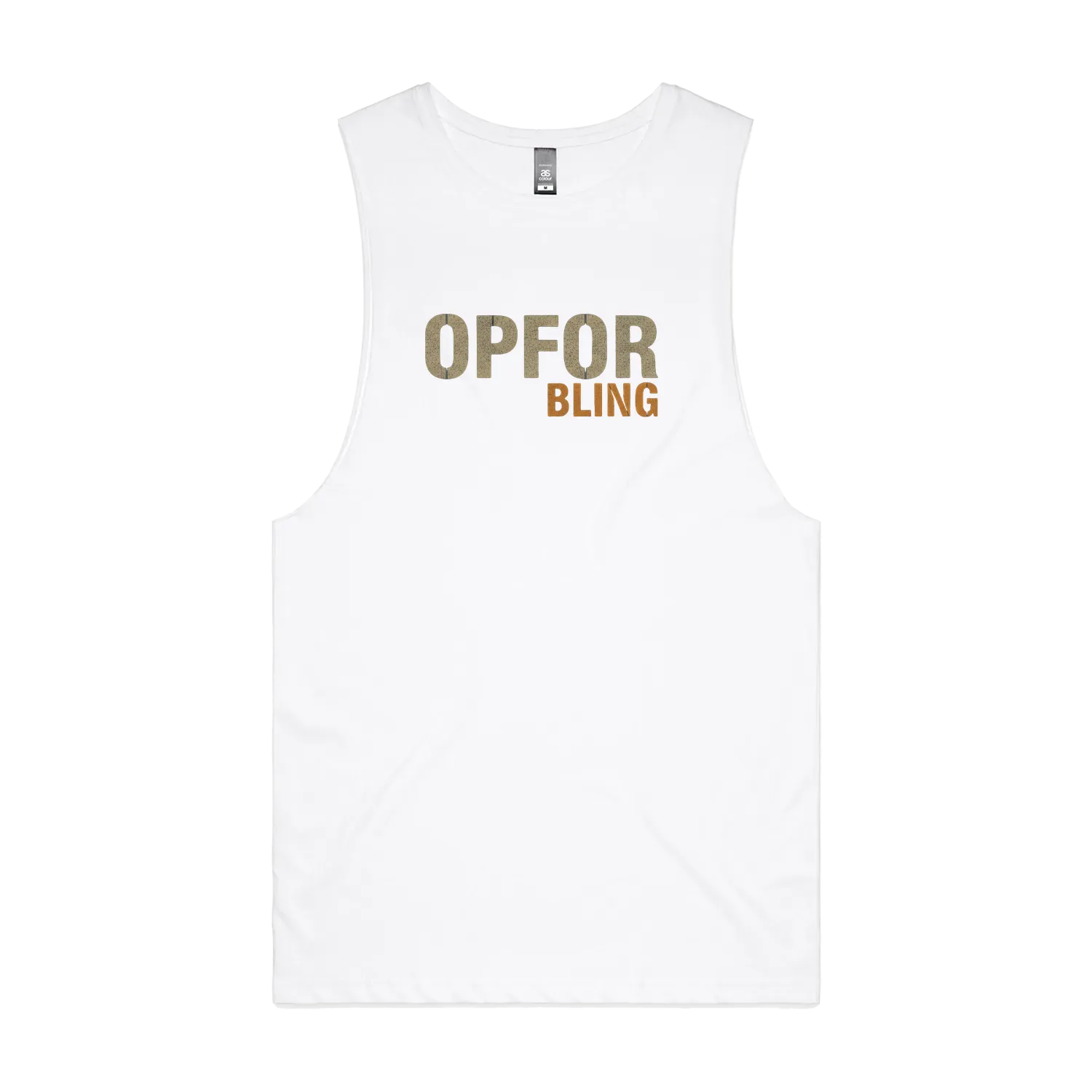 White front flat lay