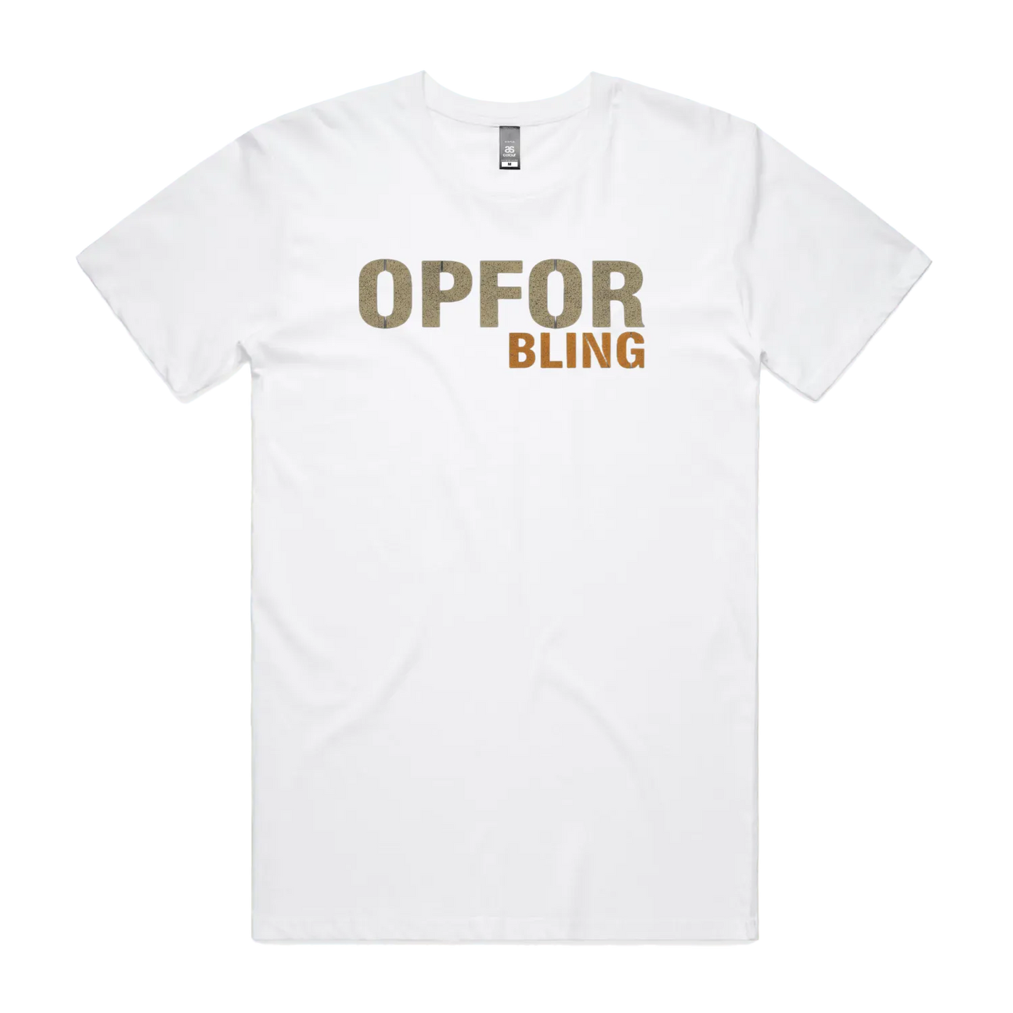 White front flat lay