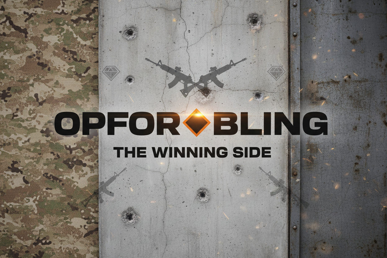 OPFOR BLING Hero Banner with Diamond
